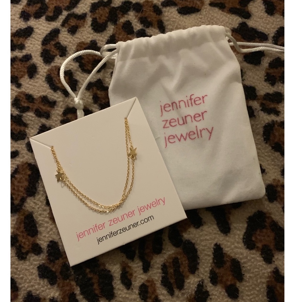 NWT Jennifer zeuner jewelry star necklace